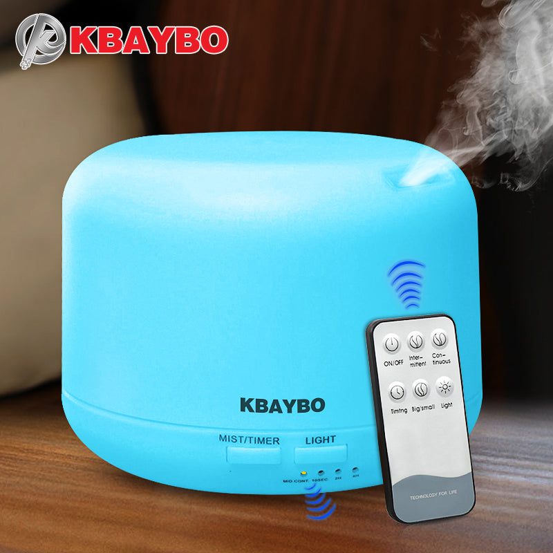 300ml Ultrasonic Air Aroma Mist Diffuser/Humidifier with 7 Color LED Light