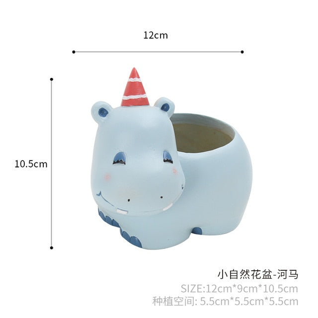 Beautiful Girls Mini Bonsai and Succulent Planter Pot - 1 Pcs