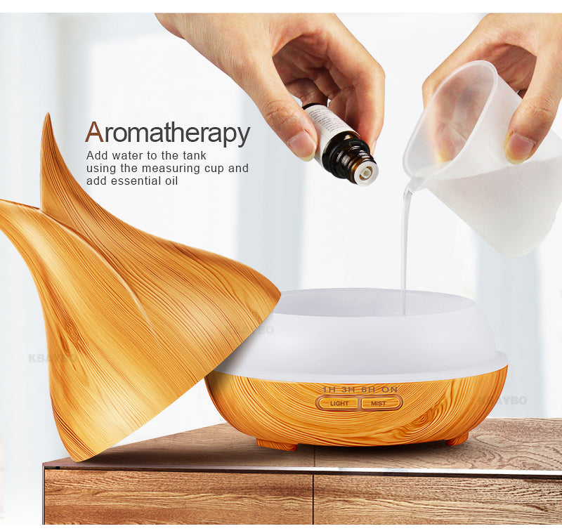 400ml Aroma Mist Diffuser Ultrasonic Air Humidifier
